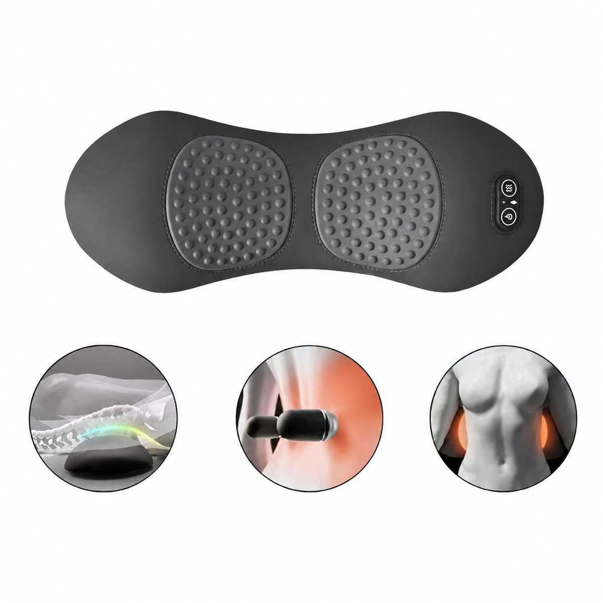 Resturiva SpineEase 3-in-1 Back Massager