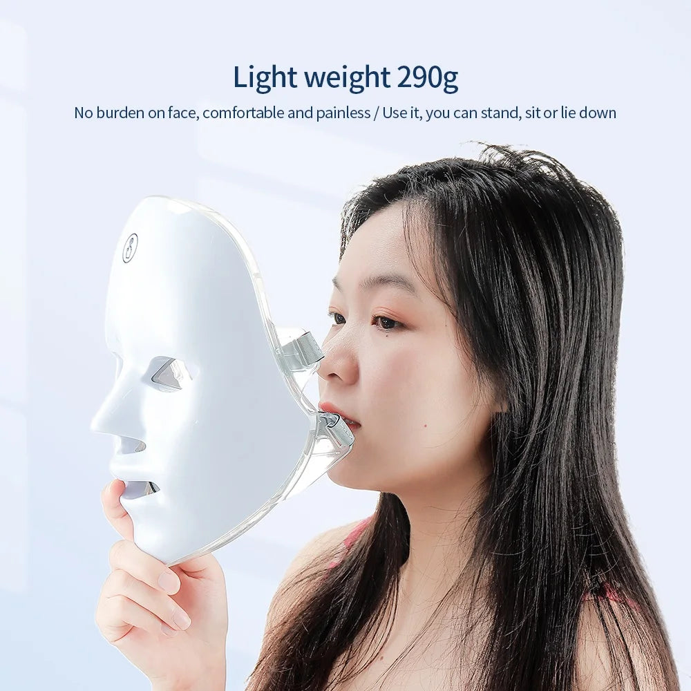 Resturiva™ 7-Color LED Face and Neck Mask