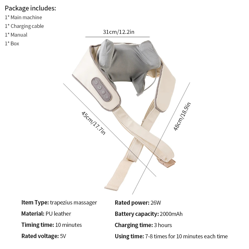 Resturiva™ FlexRelief Neck & Shoulder Massager