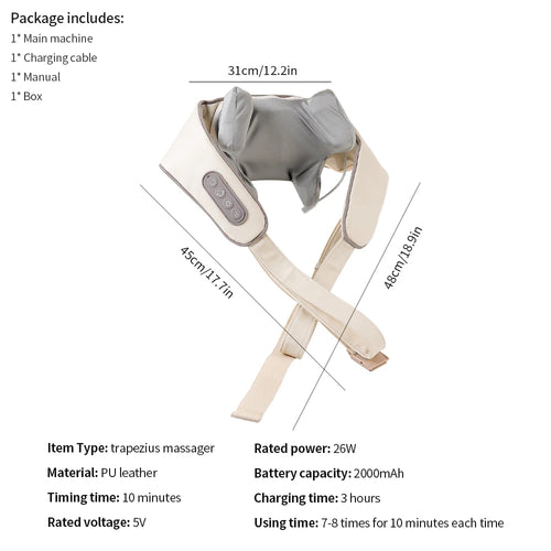 Resturiva™ FlexRelief Neck & Shoulder Massager