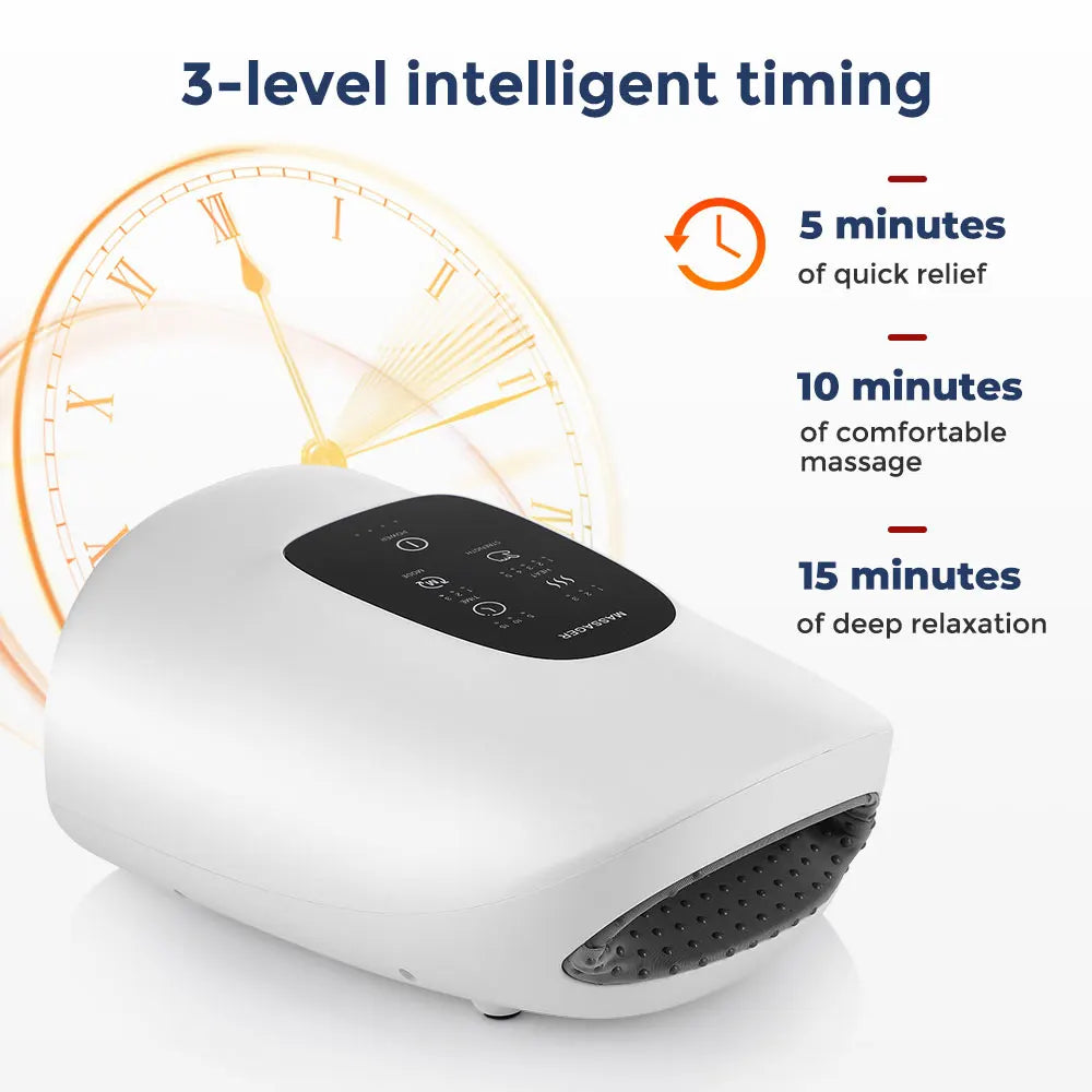 Resturiva™ AirFlow Compression Hand Massager with Heat & Vibration