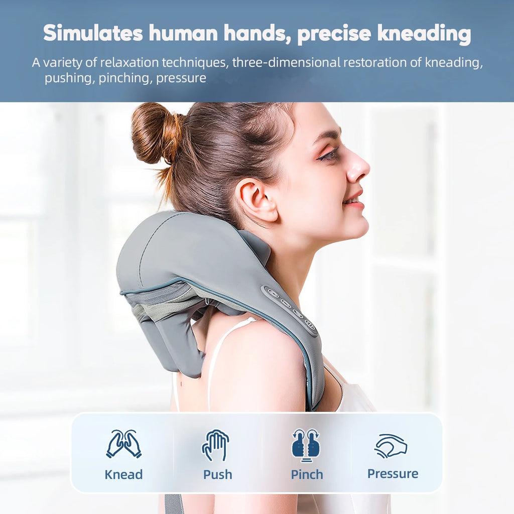 Resturiva™ FlexRelief Neck & Shoulder Massager