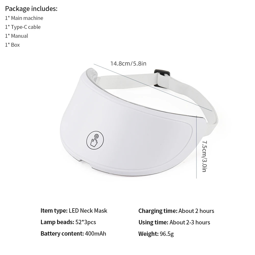 Resturiva™ 7-Color LED Face and Neck Mask