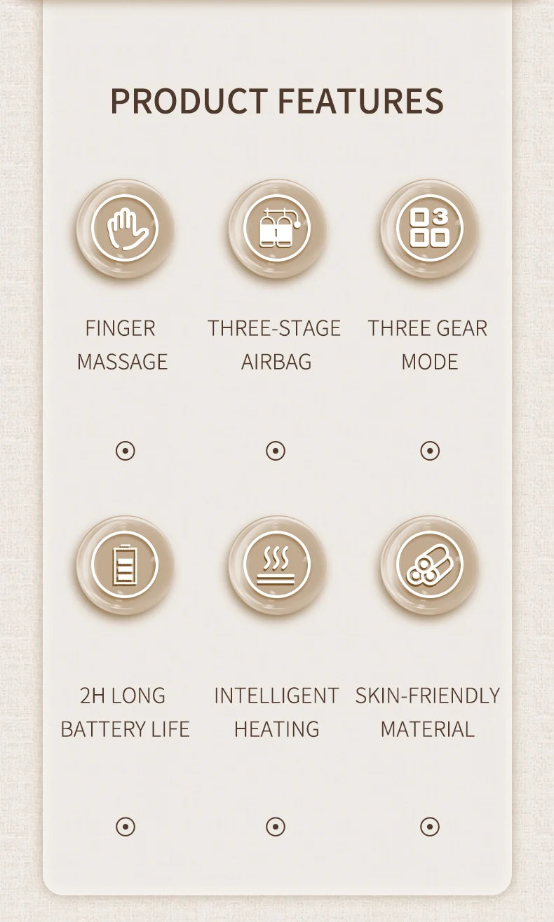 Resturiva™ AirPulse Hand Massager Pro